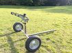 DuCaR Atom 35 high flow irrigation sprinkler with wheeled cart