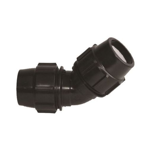 Plasson 7060 45° Metric Elbow