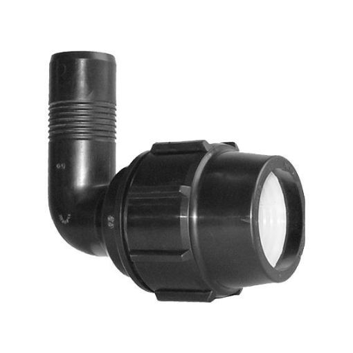 Plasson 7350 90° Metric Elbow Adaptor